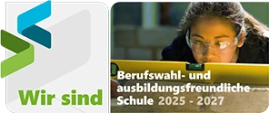 Logo der berufswahl- und ausbildungsfreundlichem Schule
