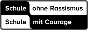 Logo der Aktion: Schule ohne Rassismus Schule mit Courage.